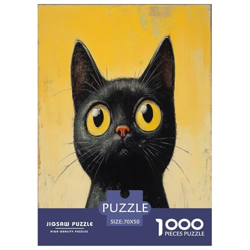 Süße Katze Puzzle 1000 Teile Tiere Erwachsene Geschicklichkeitsspiel Für Die Ganze Familie Wohnkultur Lernspiel Geburtstag Stress Relief 70x50cm/1000pcs Süße Katze Puzzle 1000 Teile Tiere Erwachsene Geschicklichkeitsspiel Für Die Ganze Familie Wohnkultur Lernspiel Geburtstag Stress Relief 70x50cm/1000pcs von XKASKDFKE