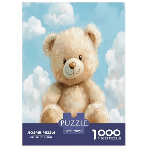 Süßer Bär Erwachsene Puzzles 1000 Teile Tiere Geschicklichkeitsspiel Für Die Ganze Familie Lernspiel Wohnkultur Geburtstag Stress Relief 70x50cm/1000pcs Süßer Bär Erwachsene Puzzles 1000 Teile Tiere Geschicklichkeitsspiel Für Die Ganze Familie Lernspiel Wohnkultur Geburtstag Stress Relief 70x50cm/1000pcs von XKASKDFKE