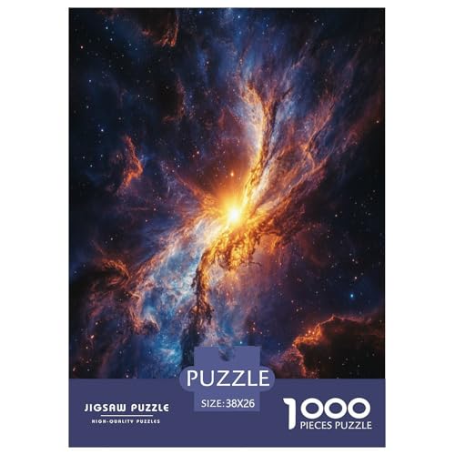 Wunderschönes Sternensystem Puzzle 1000 Teile Kosmos Erwachsene Geschicklichkeitsspiel Für Die Ganze Familie Wohnkultur Lernspiel Geburtstag Stress Relief 38x26cm/1000pcs von XKASKDFKE