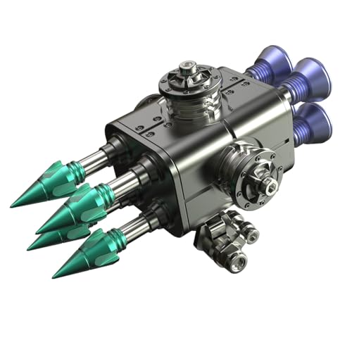 XKlemBauklode Waffenzubehör für 3D Spinnenpuzzle, Mechanische Spinne, Modellbausatz für Erwachsene, Sammlermodell für Männer und Frauen von XKlemBauklode
