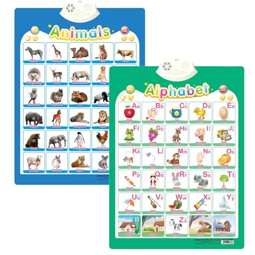 ​Alphabet Poster for Kids with Sound & Learning Modes, Electronic Wall Chart to Learn Arabic Letters, Numbers, and Words - Ideal Educational Tool (#2) von XKrmp