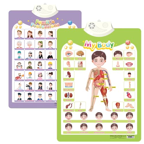 ​Alphabet Poster for Kids with Sound & Learning Modes, Electronic Wall Chart to Learn Arabic Letters, Numbers, and Words - Ideal Educational Tool (#23) von XKrmp
