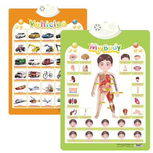 ​Alphabet Poster for Kids with Sound & Learning Modes, Electronic Wall Chart to Learn Arabic Letters, Numbers, and Words - Ideal Educational Tool (#26) von XKrmp