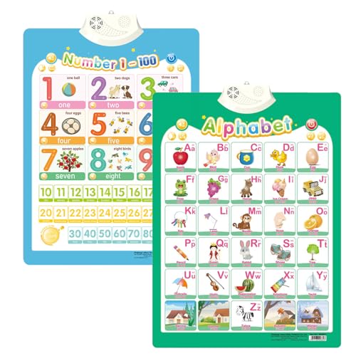 ​Alphabet Poster for Kids with Sound & Learning Modes, Electronic Wall Chart to Learn Arabic Letters, Numbers, and Words - Ideal Educational Tool (#4) von XKrmp