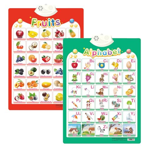 ​Alphabet Poster for Kids with Sound & Learning Modes, Electronic Wall Chart to Learn Arabic Letters, Numbers, and Words - Ideal Educational Tool (#6) von XKrmp