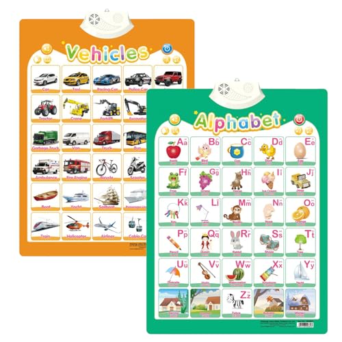 ​Alphabet Poster for Kids with Sound & Learning Modes, Electronic Wall Chart to Learn Arabic Letters, Numbers, and Words - Ideal Educational Tool (#8) von XKrmp