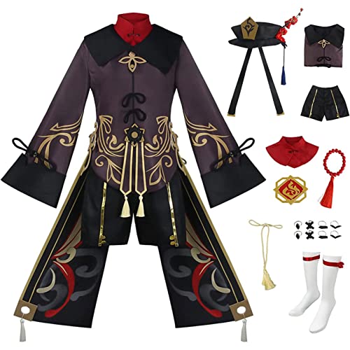 XLJLKJDS Genshin Impact Hutao Cosplay Kostüm Komplettset Genshin Cosplay Verkleidung Halloween Karneval Party Bühnenkostüm Erwachsene XLJLKJDS Genshin Impact Hutao Cosplay Kostüm Komplettset Genshin Cosplay Verkleidung Halloween Karneval Party Bühnenkostüm Erwachsene von XLJLKJDS