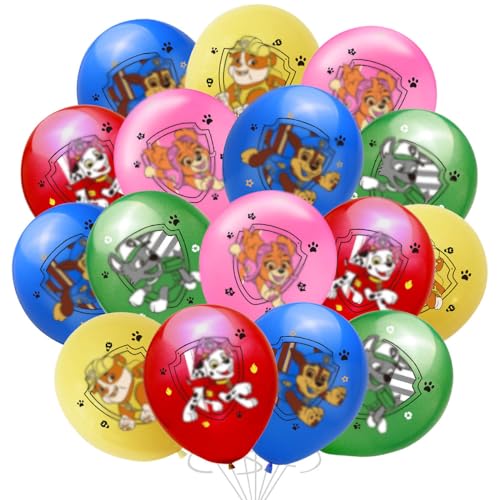 Geburtstag Luftballon Set, 30 Stück Cartoon Ballons, Latex Luftballon für Kinder, Latexballon Bunt, Party Themed Dekoration Ballons, Geburtstag Deko für Kindergeburtstag von XLZJYIJ