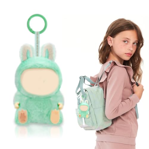 XLZJYIJ Plush Keychain, Plüsch Schlüsselanhänger, Monster Anhänger Kuscheltier Plush, Plüsch Anhänger, Keychain Plüschtier, Geschenke für Jungen und Mädchen(Lila/Rosa/Grün) von XLZJYIJ
