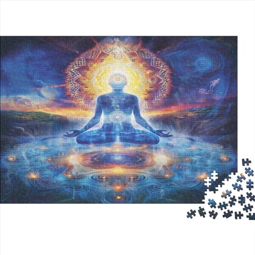 Traum Buddha Puzzle 1000 Teile Erwachsener Kniffel Spaß Für Die Ganze Familie - Abwechslungsreiche 1000 Puzzleteilige Motive Puzzlespiel Erwachsene, Puzzel 1000pcs (75x50cm) von XMABDIEPO