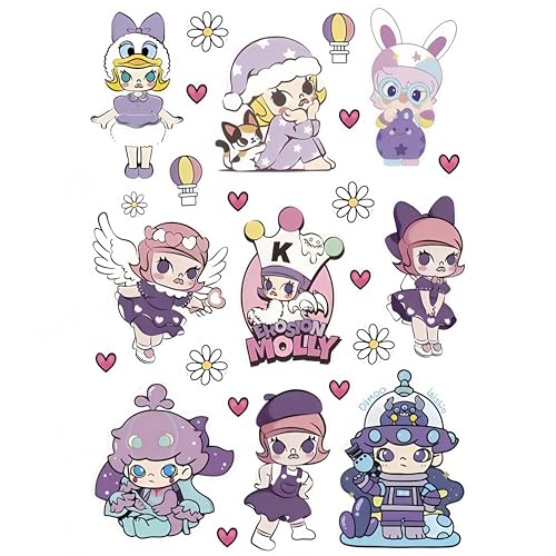 XMBYGY Cartoon Aufkleber für Molly, Vinyl-Aufkleber Aufkleber für Stanley Cup Wasser Flascher Tauch Masche Motorrad Fahrrad Helm und Teenager Laptop Skateboard Telefon Gitarre Reisekoffer XMBYGY Cartoon Aufkleber für Molly, Vinyl-Aufkleber Aufkleber für Stanley Cup Wasser Flascher Tauch Masche Motorrad Fahrrad Helm und Teenager Laptop Skateboard Telefon Gitarre Reisekoffer von XMBYGY