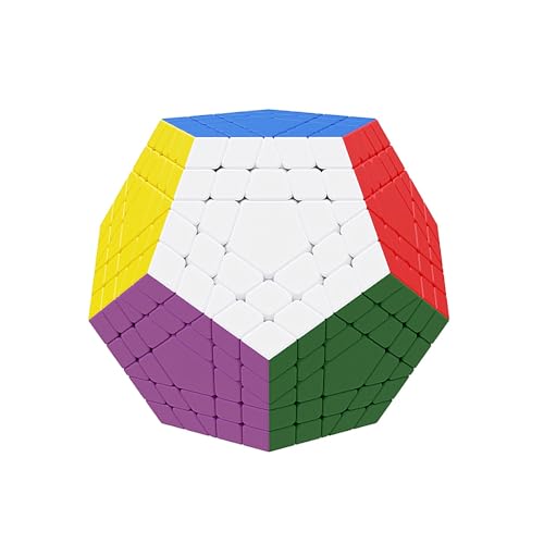 XMDCuber Megaminx 5x5 Stickerless Puzzle Cube, 5x5 Dodecahedron Speed Cube von XMDCuber