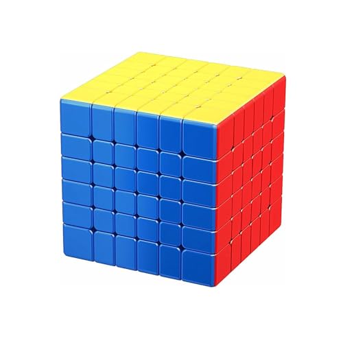 XMDCuber Moyu Meilong 6M V2 Magnetic Speed Cube 6x6 – Stickerless 61 mm Magic Cube mit 144 Magneten (Latest Version) von XMDCuber