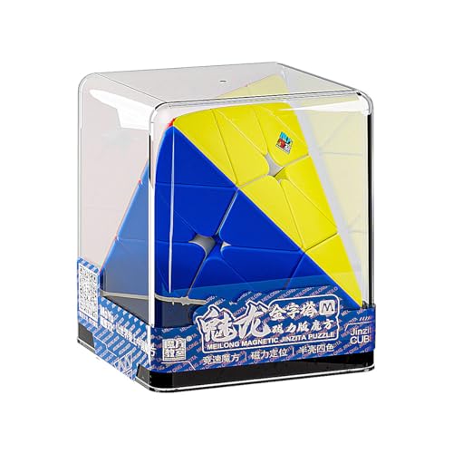 XMDCuber Moyu Meilong M Pyraminx Cube Transparent Box Edition, New Packaging Meilong 3x3 Magnetic Pyramid Magic Puzzle Würfel XMDCuber Moyu Meilong M Pyraminx Cube Transparent Box Edition, New Packaging Meilong 3x3 Magnetic Pyramid Magic Puzzle Würfel von XMDCuber