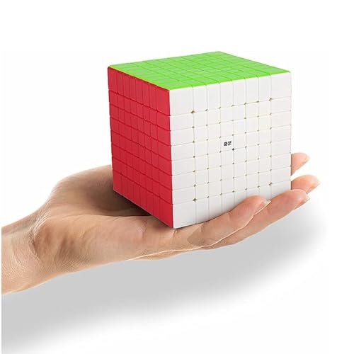 XMDCuber QY Toys 8 x 8 Speed Cube Stickerless, 8 x 8 x 8 cm Magic Cube Puzzle, 70 mm große Größe, Smooth Turning, langlebig, Frosted Oberfläche, breite Schichten für Better Grip XMDCuber QY Toys 8 x 8 Speed Cube Stickerless, 8 x 8 x 8 cm Magic Cube Puzzle, 70 mm große Größe, Smooth Turning, langlebig, Frosted Oberfläche, breite Schichten für Better Grip von XMDCuber