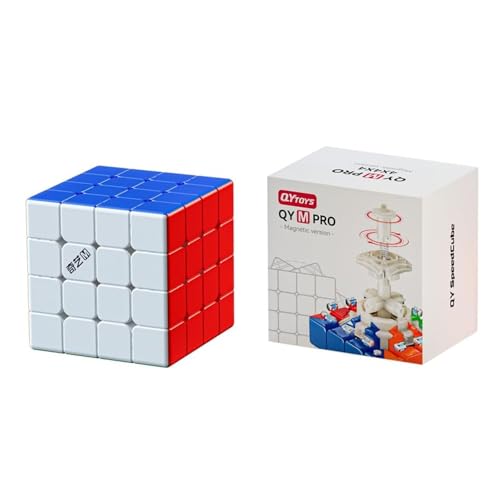 XMDCuber QY Toys M Pro 4x4 Magnetic Speed Cube, Stickerless 4x4x4 Magnetic Cube Magic Puzzle 2024 Version 58.5mm XMDCuber QY Toys M Pro 4x4 Magnetic Speed Cube, Stickerless 4x4x4 Magnetic Cube Magic Puzzle 2024 Version 58.5mm von XMDCuber