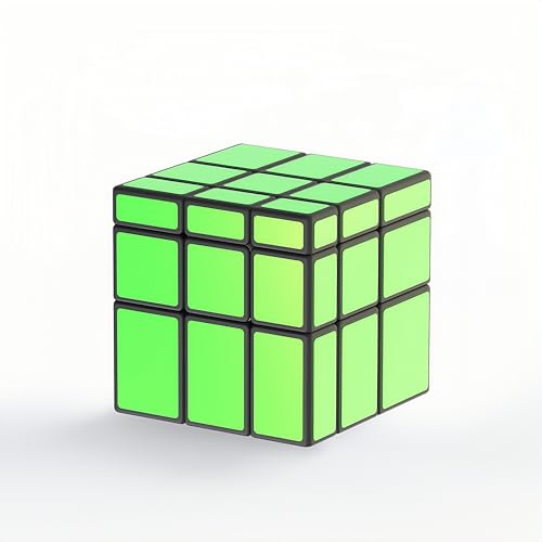 XMDCuber QY Toys Mirror Speed Cube 3x3 Fluorescent Green, Glow-in-The-Dark Sticker Mirror Cube 57mm XMDCuber QY Toys Mirror Speed Cube 3x3 Fluorescent Green, Glow-in-The-Dark Sticker Mirror Cube 57mm von XMDCuber