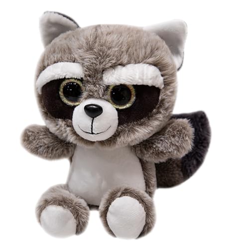 XNAUVOI Kuscheltier Waschbär 20cm Schmusetier Waschbär Grau Stofftier Plüschtier für Mädchen Jungen Kinder XNAUVOI Kuscheltier Waschbär 20cm Schmusetier Waschbär Grau Stofftier Plüschtier für Mädchen Jungen Kinder von XNAUVOI
