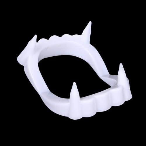 XNFUOE Halloween erschreckende Zähne Vampirzähne scharfe Dracula-Monsterzähne für Halloween-Partygeschenke XNFUOE Halloween erschreckende Zähne Vampirzähne scharfe Dracula-Monsterzähne für Halloween-Partygeschenke von XNFUOE