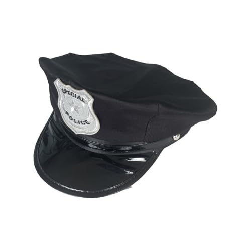 XNFUOE Polizeihut Polizist Hut Polizist Cosplay Hut Polizist Kostüm Zubehör für Unisex Erwachsene Männer Frauen Halloween Rollenspiele XNFUOE Polizeihut Polizist Hut Polizist Cosplay Hut Polizist Kostüm Zubehör für Unisex Erwachsene Männer Frauen Halloween Rollenspiele von XNFUOE