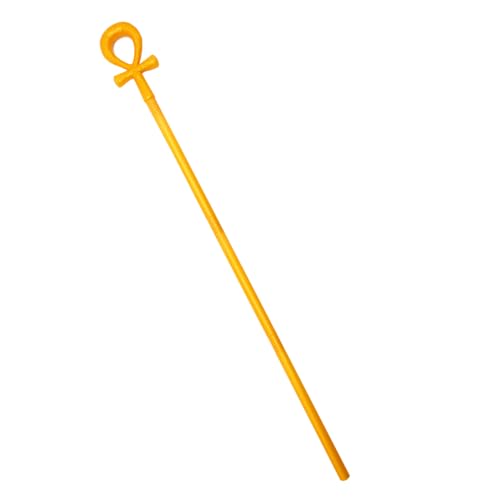 XNFUOE Unisex Ankh Egyptian Staff Cleopatra Snake Cane Novelties Gold Ankh Staff für Themenpartys & Schulveranstaltungen XNFUOE Unisex Ankh Egyptian Staff Cleopatra Snake Cane Novelties Gold Ankh Staff für Themenpartys & Schulveranstaltungen von XNFUOE