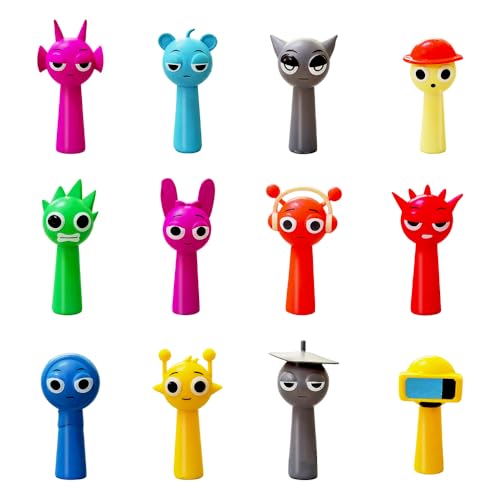 XPJBKC Sprun-ki Figuren, 12 Stück Sprun-ki Figuren Spielzeug Set, Sprun-ki Ac-tionn Figures für Kinder und Erwachsene, Gamer, Deko, Geburtstag Geschenk, Bunte XPJBKC Sprun-ki Figuren, 12 Stück Sprun-ki Figuren Spielzeug Set, Sprun-ki Ac-tionn Figures für Kinder und Erwachsene, Gamer, Deko, Geburtstag Geschenk, Bunte von XPJBKC