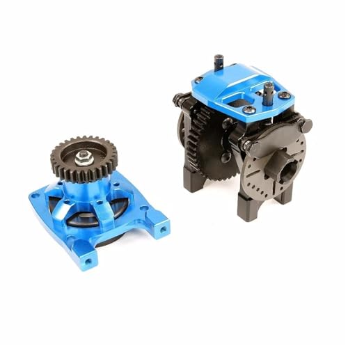 XPKHVZVLQ CNC-Legierung Hochgeschwindigkeitsgetriebe Diff Halterung Kits for 1/5 Rovan LT Losi 5ive-t 5t 1/5 Rc Auto Gas(Blue) von XPKHVZVLQ