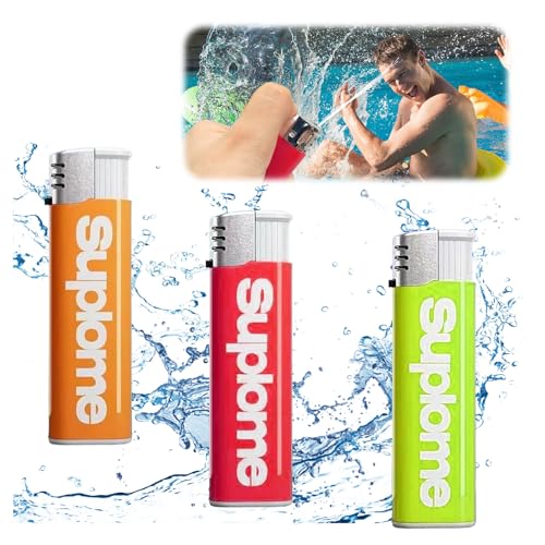 XQMMGO 3 Stück Feuerzeug Wasserpistole, Mini Wasserpistole, Water Battle, Feuerzeug für Wasserschießen, Prank Artikel, Party-Streich XQMMGO 3 Stück Feuerzeug Wasserpistole, Mini Wasserpistole, Water Battle, Feuerzeug für Wasserschießen, Prank Artikel, Party-Streich von XQMMGO