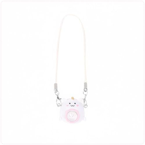 Puppenhaus Miniatur Einhorn Rucksack, Maßstab 1:12 Mini Schultasche, Puppenhaus Zubehör, Miniatur Tasche, Puppe Prop (Weiß) von XRI XURUOYI
