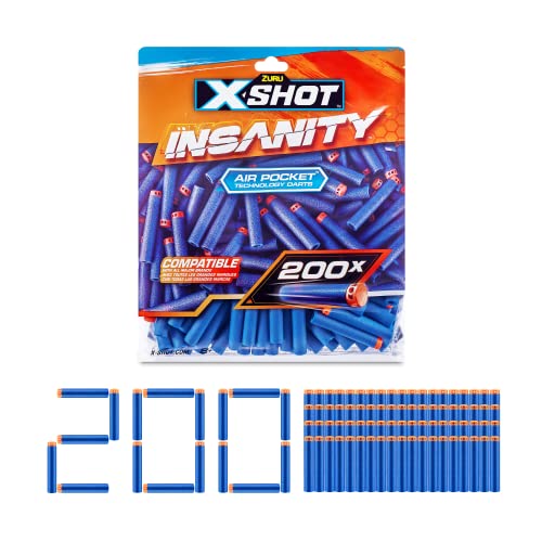 X-Shot Insanity Nachfüllpackung 200 Darts von ZURU von XShot