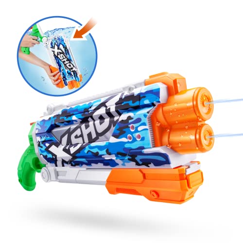 X-Shot Water Fast-Fill Skins Pump Action, Camo, Wasserblaster von XShot