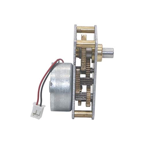 XSXSX Motor, Mikromotor, Gleichstrommotor, Mikro-Geschwindigkeitsreduzierer, Ganzmetall-Getriebemotor, DC 6 V, 27 U/min, Geschwindigkeit (U/min): 6 V ohne Last, 27 U/min von XSXSX