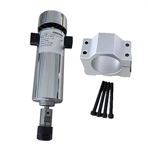 XSXSX Motor, Mikromotor, Gleichstrommotor, luftgekühlt, 0,8 kW DC110 V, 20.000 U/min, CNC-Spindelmotor-Kit ER16/Spannfutter 800 W Spindelmotor, Netzteil-Geschwindigkeitsregler, Farb XSXSX Motor, Mikromotor, Gleichstrommotor, luftgekühlt, 0,8 kW DC110 V, 20.000 U/min, CNC-Spindelmotor-Kit ER16/Spannfutter 800 W Spindelmotor, Netzteil-Geschwindigkeitsregler, Farb von XSXSX