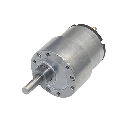 XSXSX Motor, Mikromotor, Gleichstrommotor DC 12 V/24 V Getriebemotor mit hohem Drehmoment, 7–960 U/min, 1 Stück JGB37-520 37 mm Motor, Geschwindigkeit (U/min): 7 U/min, Spannung (V) von XSXSX