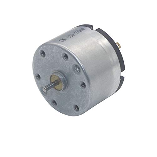 XSXSX Motor, Mikromotor, Gleichstrommotor Mikro-DC-Hochgeschwindigkeitsmotor, 520 6 V 12 V 24 V, Kohlebürsten 6000/8000 U/min Durchmesser 33 mm im Gleichstrommotor, Speed(RPM) : 12V von XSXSX