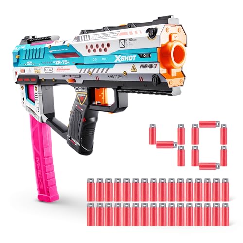 XSHOT Skins Pro Series Fury-X von ZURU mit 40 Air Pocket Technologie Darts und Dart-Lagerung. Outdoor-Spielzeug für Jungen und Mädchen, Teenager und Erwachsene von XShot