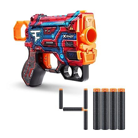 X-Shot Skins Faze Clan Menace Mystery Blaster (erhalte 1 von 5 individuell gestalteten Blastern - Farben können abweichen) von XShot