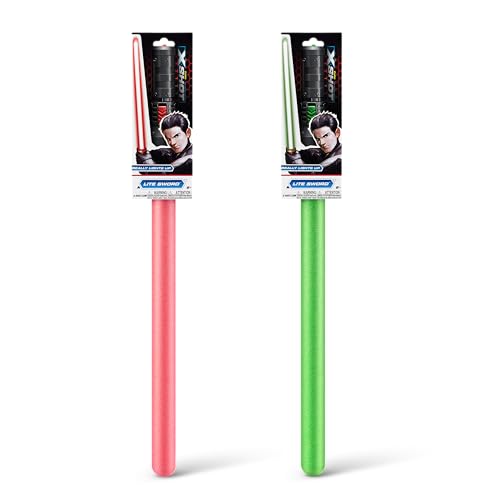 XSHOT 36720 (2 Pack) Skywalker X-Shot Light Swords by ZURU, Medium von XShot