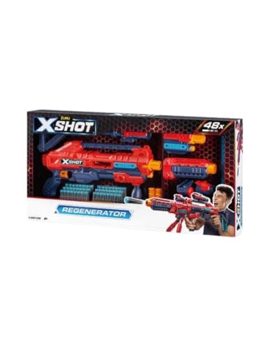 XSHOT Excel Regenerator Spielzeugpistole, 48 Dartpfeile XSHOT Excel Regenerator Spielzeugpistole, 48 Dartpfeile von XShot