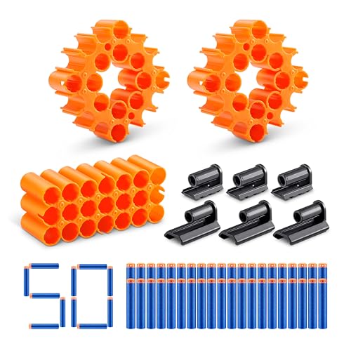 XSHOT Insanity Accessories, Connectors and 50 Darts von XShot