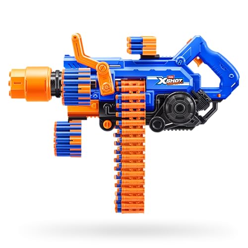 XSHOT Insanity Smoking Barrel Blaster mit 72 Darts mit Air Pocket Technologie von ZURU, Dart Blaster mit Rauchmechanismus Outdoor-Spielzeug für Jungen und Mädchen, Teenager und Erwachsene ab 8 Jahren XSHOT Insanity Smoking Barrel Blaster mit 72 Darts mit Air Pocket Technologie von ZURU, Dart Blaster mit Rauchmechanismus Outdoor-Spielzeug für Jungen und Mädchen, Teenager und Erwachsene ab 8 Jahren von XShot