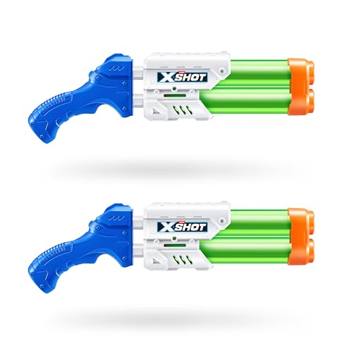 XSHOT Small Dual Stream Water Blaster by ZURU Dual Play Water Toy, Dual Stream Blaster, Water Toy for Children, Teen and Adults XSHOT Small Dual Stream Water Blaster by ZURU Dual Play Water Toy, Dual Stream Blaster, Water Toy for Children, Teen and Adults von XShot