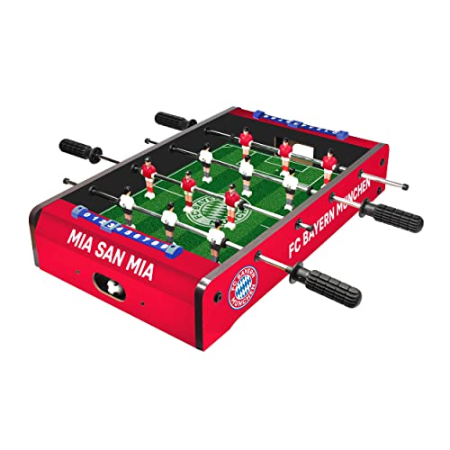 FC Bayern München Tischkicker für Kinder - Tischaufsatzkicker im Offiziellen FC Bayern München Design für Groß und Klein I Spielfeldmaße: 40,5 x 29,5 cm FC Bayern München Tischkicker für Kinder - Tischaufsatzkicker im Offiziellen FC Bayern München Design für Groß und Klein I Spielfeldmaße: 40,5 x 29,5 cm von Xtrem Toys & Sports