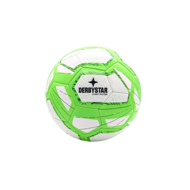 XTREM Toys Derbystar STREET SOCCER Heimspiel Fußball Größe 5, WEISS/GRÜN von Xtrem Toys