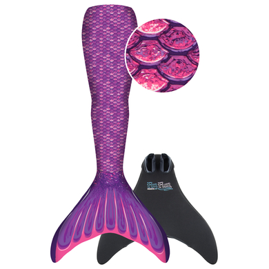 XTREM Toys and Sports - FIN FUN Meerjungfrau Mermaidens Gr. Youth S/M, Purple von XTREM Toys and Sports