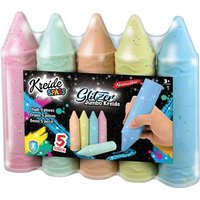 Straßenmalkreiden Glitzer Jumbo Abwaschbar 5 Stück von XTREM Toys & Sport GmbH