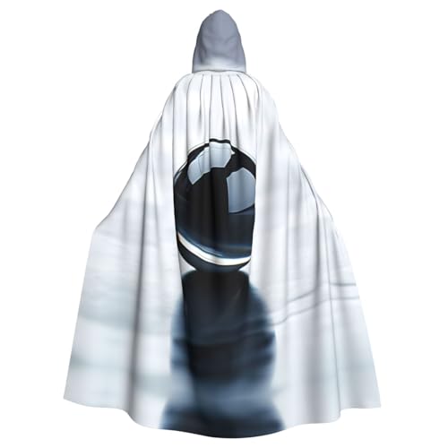 XTYGETY Black Marble3 Print Unisex Umhang Halloween Kapuzenumhang Robe Sensenmann Zauberer Gruseliges Cosplay Kostüm XTYGETY Black Marble3 Print Unisex Umhang Halloween Kapuzenumhang Robe Sensenmann Zauberer Gruseliges Cosplay Kostüm von XTYGETY