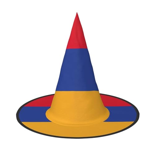 XTYGETY Flagge Armeniens Druck Erwachsene Halloween Kostüm Zubehör Hexenhut Hexenhut Hexenhut für Party Karneval Rollenspiel XTYGETY Flagge Armeniens Druck Erwachsene Halloween Kostüm Zubehör Hexenhut Hexenhut Hexenhut für Party Karneval Rollenspiel von XTYGETY