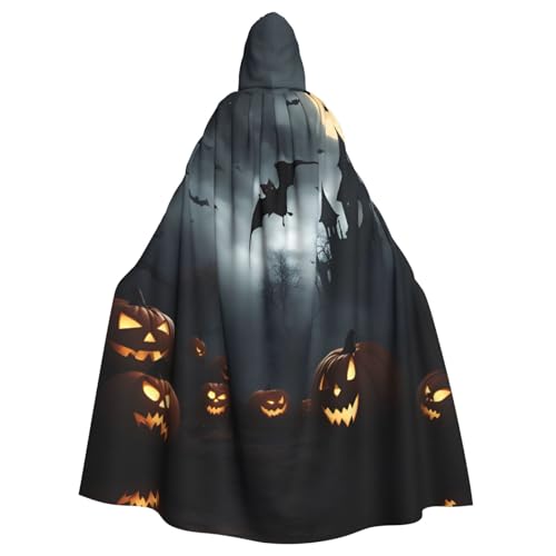 XTYGETY Halloween Fliegende Fledermäuse 4 Druck Unisex Umhang Halloween Kapuzenumhang Robe Sensenmann Zauberer Gruseliges Cosplay Kostüm XTYGETY Halloween Fliegende Fledermäuse 4 Druck Unisex Umhang Halloween Kapuzenumhang Robe Sensenmann Zauberer Gruseliges Cosplay Kostüm von XTYGETY