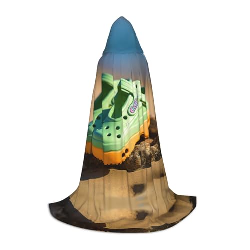XTYGETY Umhang mit Flip-Flops und Kapuze, perfekt für Halloween, Cosplay-Kostüme XTYGETY Umhang mit Flip-Flops und Kapuze, perfekt für Halloween, Cosplay-Kostüme von XTYGETY